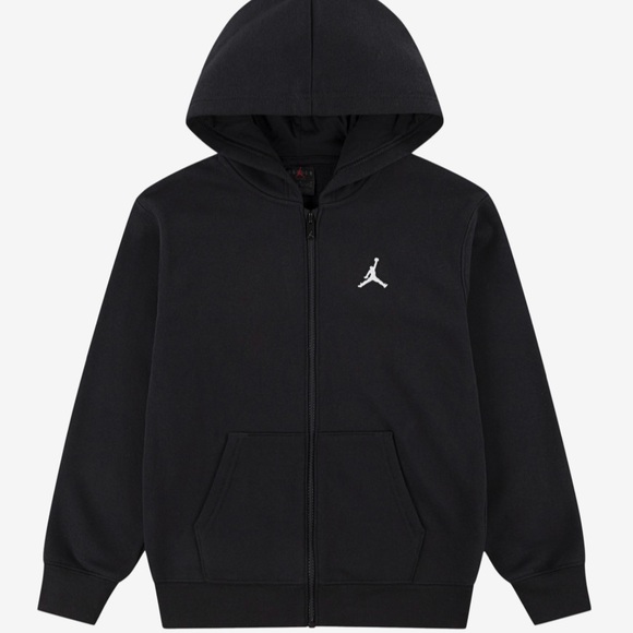 Jordan Brooklyn Fleece Boys Zip Up Hoodie - Picture 1 of 6